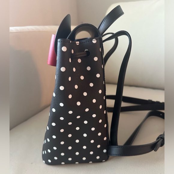 ✨Rare Kate Spade x Disney Minnie Mouse Polka Dot Women’s Backpack-NWOT ✨ - Picture 7 of 12